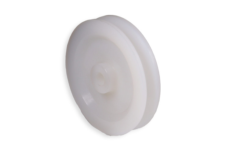 Roue à poulie nylon dia 100