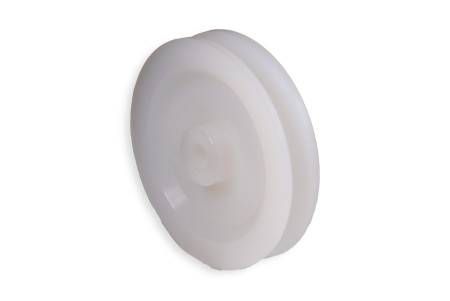 Roue à poulie nylon dia 100