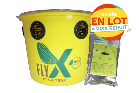 Seau piège à mouche Fly X 12L