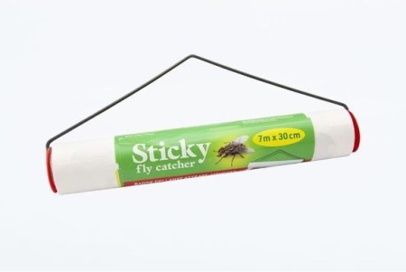 Bande attrape-mouches collante Sticky 7mx30cm