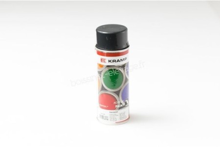 Bombe de peinture KVERNELAND gris noir 400mL