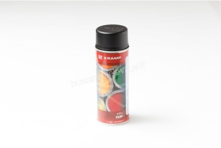 Bombe de peinture noir mat 400mL