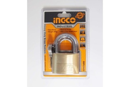 Cadenas laiton 60mm - 3 clefs