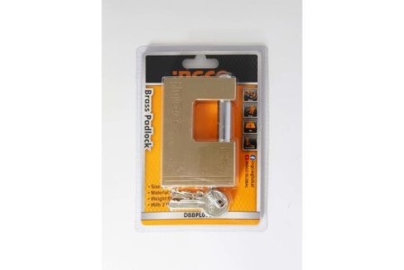 Cadenas laiton 90mm - 3 clefs