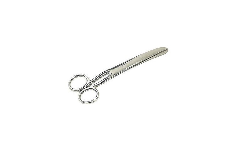 Ciseaux à crins courbes 18 cm