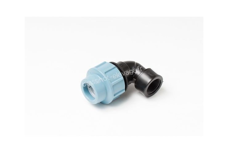 Coude 90° taraudé 25x3/4"