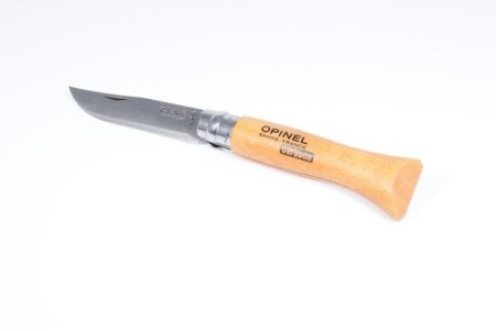 Couteau opinel lame acier carb. n° 6