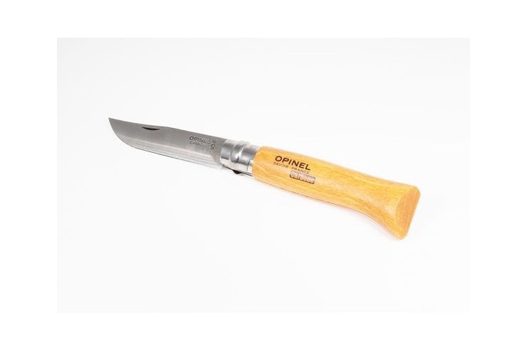 Couteau opinel lame acier carb. n° 8