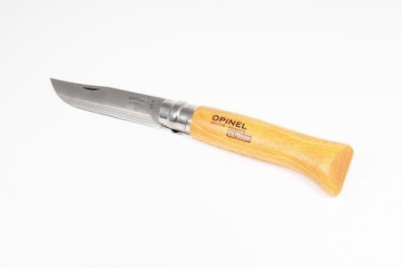 Couteau opinel lame acier carb. n° 8