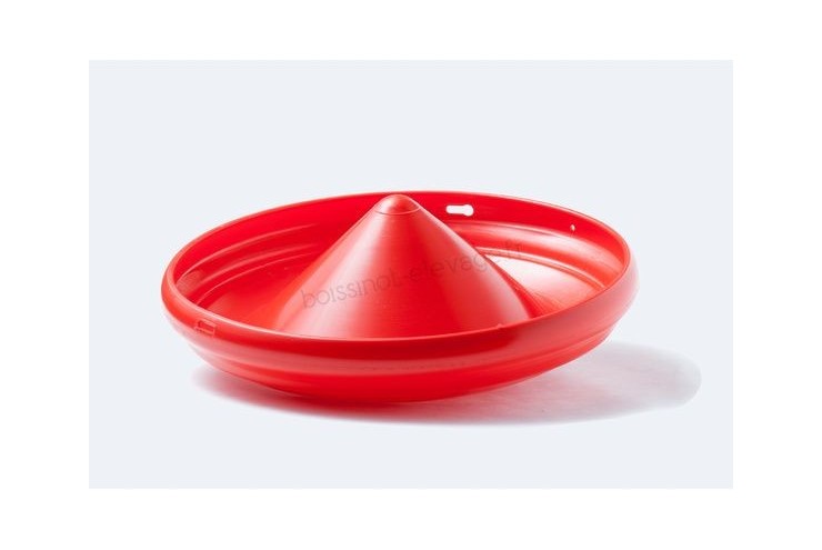 Cuvette plast.poulet perforée