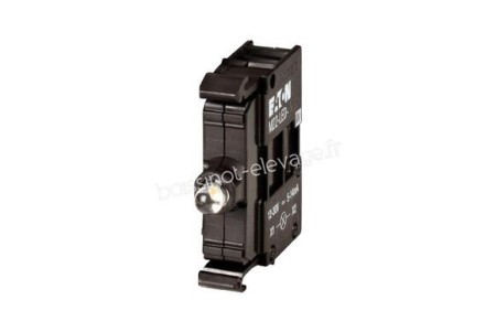 DEL bouton M22 vert 230Vac