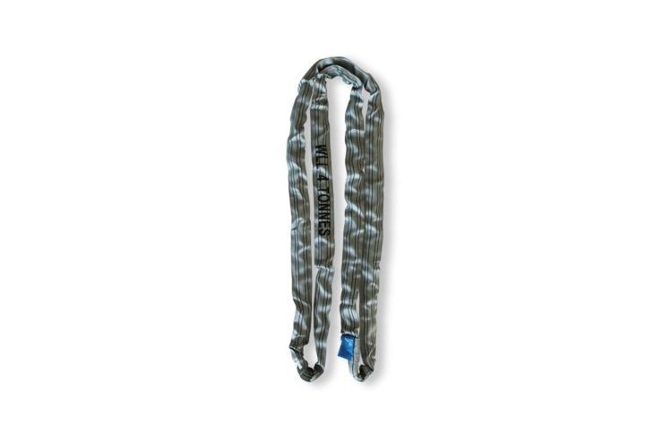 Elingue textile gris ronde 4T 3m