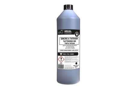 Encre à tatouer noire 1000 ml