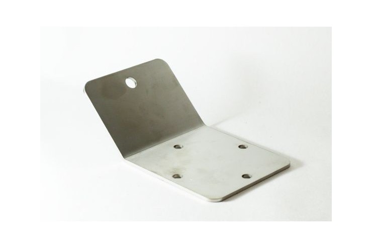 Equerre suspension spire mat inox