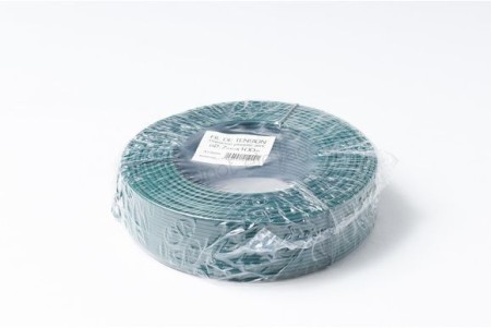 Fil de tension galvanisé plastifié vert - dia 2,7mmx100m