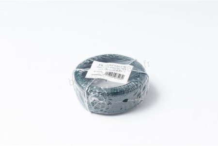 Fil d'attache galvanisé plastifié vert - dia 1,3mmx50m