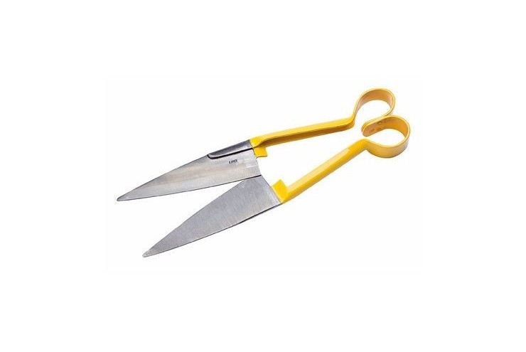 Force à tondre professionnelle jaune 34 cm