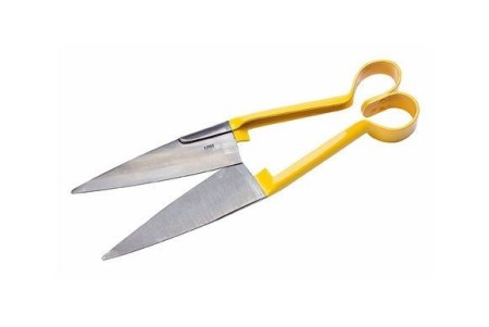 Force à tondre professionnelle jaune 34 cm