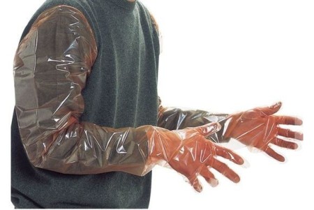 Gants polyéthylène 5 doigts - Boîte de 100