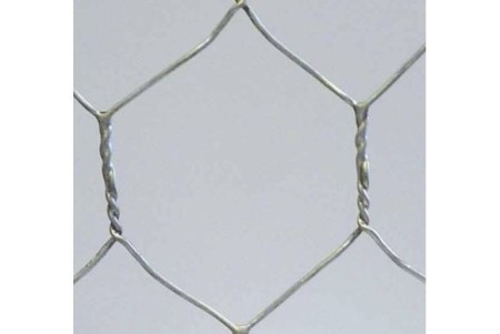 Grillage TT galva hexagonal 13mm - L10m-H100cm- dia 0,70mm