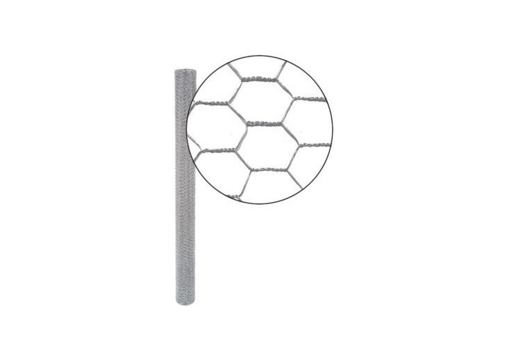 Grillage TT galva hexagonal 40mm - L50m-H100cm- dia 0,90mm