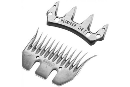 Jeu de peignes larges spécial laine 13 et 4 dents