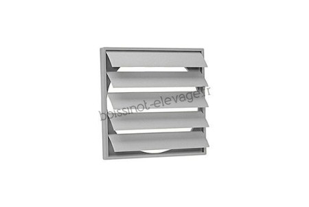 Jalousie 396 x 396 x 26 mm - 1 rangée - Ø 35 cm