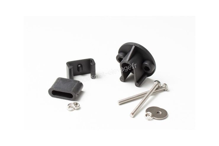 Kit PVC pour fixer 4 bras coupés pour module ou cheminée