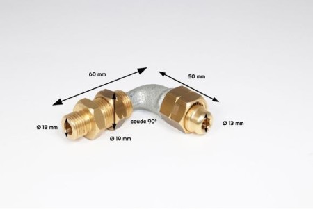 Kit raccordement KT (détendeur à électrovanne)