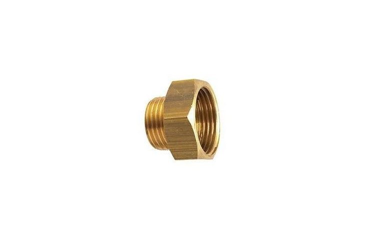 Mamelon laiton M/F mâle réduit M1"1/4 F1"1/2