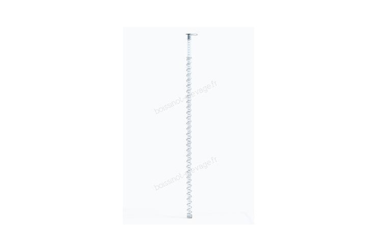 Manomètre vertical perf. long 80 cm complet