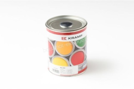 Peinture RAL 9005 noir profond 1L