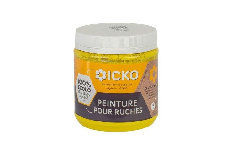 Peinture ruche jaune 1L
