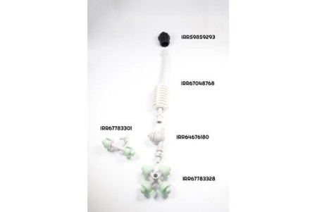 Pendulaire gris 15cm + stabilisateur
