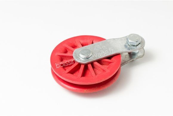 Train Reseau Poulie De Déviation Pour Treuil Forestier - Capacité 10 Tonnes, Câble Jusqu'à 12 Mm, Avec Graissage Poulie De Mouflage