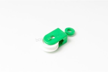 Poulie à oeil en PEHD avec Réa amovible dia 35