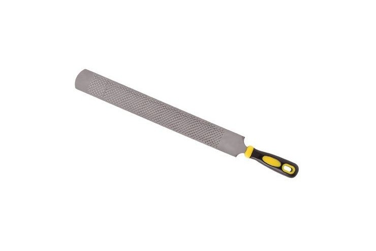 Râpe à sabot plate manche en bois