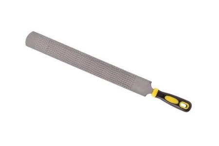 Râpe à sabot plate manche en bois