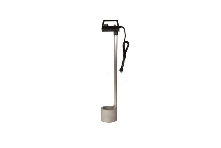 Réchauffe lait aluminium