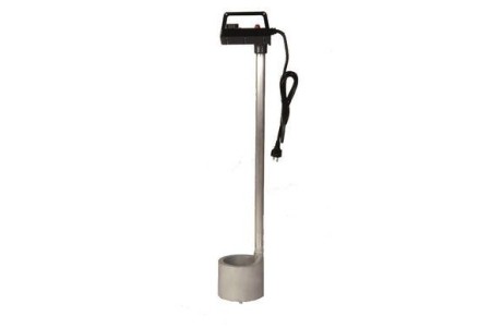 Réchauffe lait aluminium