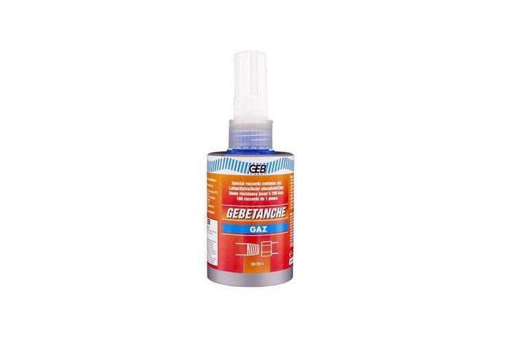 Résine d étanchéité de raccords type gaz 75 ml - GEBETANCHE