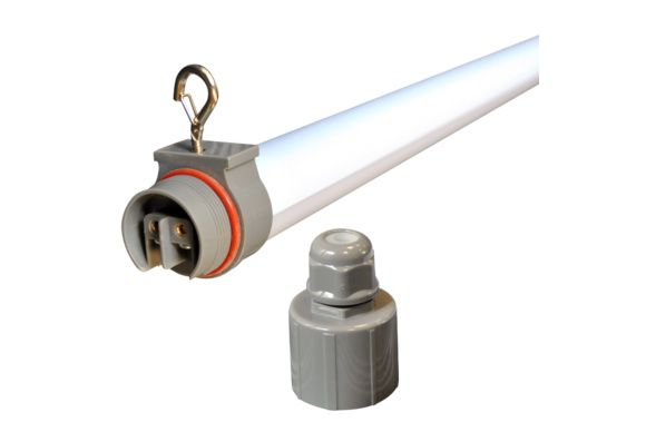 Tube LED non régulable T14 - 4000K - 23W - 120cm - 2entrées