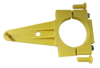 Collier support roller